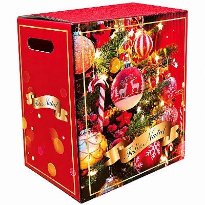 Caixa para Cesta de Natal 38x24x44 cm - Ref.4