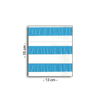 Envelope Tipo Danfe/ Canguru/Awb Liso 13x15 cm (Pacote c/ 250 unids)