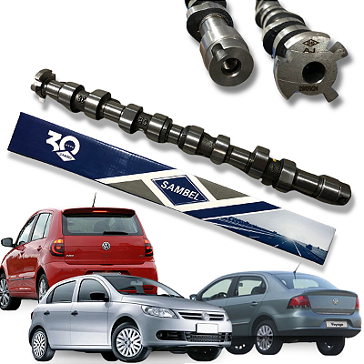 Eixo Comando de Válvulas Vw Gol/ Fox/ Voyage Mi Power 1.0 8v Letra Aj SAMBEL