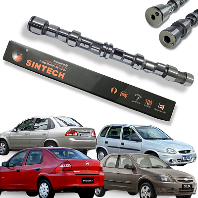 Eixo Comando de Válvulas Gm Corsa/Celta 1.0 Mpfi Flex Vhc Letra J Sintech
