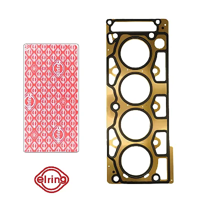 Junta De Cabeçote Ford Zetec Rocam Ka Fiesta Ecosport 1.0 8v Chapa Elring