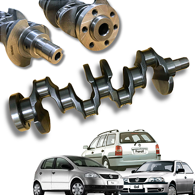 Virabrequim Novo Vw Mi Power Ea111 1.0 1994 Até 2006 Gol, Fox, Parati, Voyage Mando