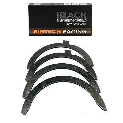 Arruela Encosto Meia Lua Vw Ea111 / Mi / Ap 1.0 1.6 1.8 2.0 8v Race Black Anti Atrito Sintech