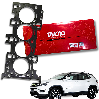 Junta de Cabeçote Chapa Jeep Compass 2.0 16v Tigershark 2016 a 2025 Takao
