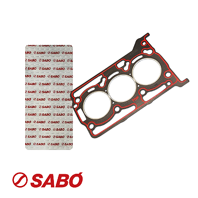 Junta Cabecote Fiat Argo Mobi Uno Cronos 1.0 6v 3 cilindros Firefly 8280 Fibra Sabó