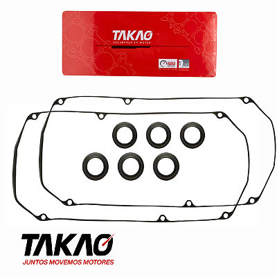 Junta Da Tampa De Valvulas Mitsubishi Pajero Full Sport Triton 3.0 3.5 24v Takao Par