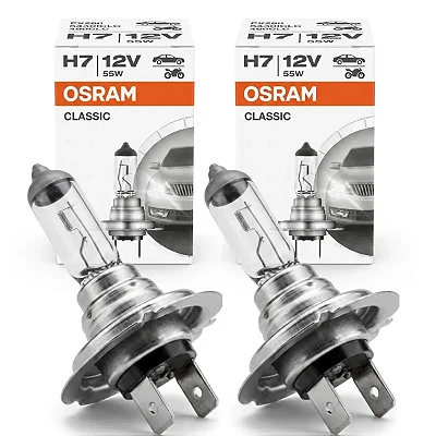 Kit 4 Lâmpadas H7 12v 55w Original Line Osram