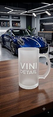 Caneca de Chopp 500 ml jateada Personalizada – Afegan Design