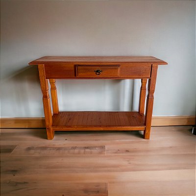 Aparador Rustico 120cm Madeira Maciça