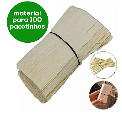 Kit Fabricação 2.000 Unidades De Palheiros