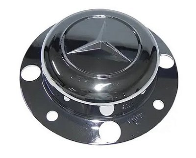 SOBRE TAMPA CUBO DIANTEIRO ESTAMPADA (CROMADA) - MERCEDES ATEGO / AXOR (STC1003 / 10278 / 1685 / 10278 / 1685)