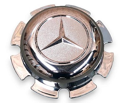 SOBRE TAMPA CUBO DIANTEIRO ESTAMPADA (CROMADA) - MERCEDES AXOR / TRAÇÃO 1620 (STC1004 / 10279)