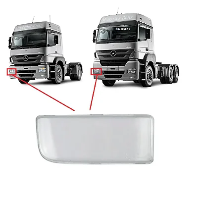 VIDRO DO FAROL DIREITO - MERCEDES AXOR 1933 / 2035 / 2544 / ... (0008264310 / 500799)