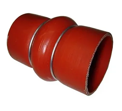 MANGUEIRA INTERCOOLER (63X110MM) 2 ANÉIS SILICONE VERMELHA - FORD / VOLKSWAGEN (2TA117231A / 003432)