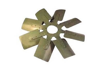 HÉLICE RADIADOR FERRO 8 PÁS - MERCEDES OM355/5 / 1519 / 1520 / 2219 / 2220 / 1524 / 1525 / 2225 (3452000024 / 505721)