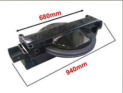 SUSPENSOR CARRETAS CHASSIS ATE 980MM C/ABA SK SEM KIT INSTALACAO E SEM GRAMPOS