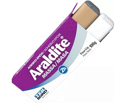 Cola Adesivo 2h Araldite Epóxi Massa Tekbond 100g