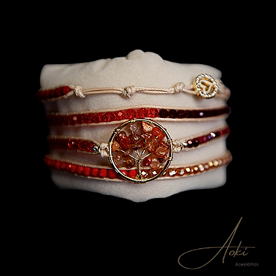 PULSEIRA ÁRVORE DA VIDA MARROM