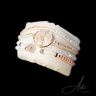PULSEIRA ÁRVORE DA VIDA ROSA