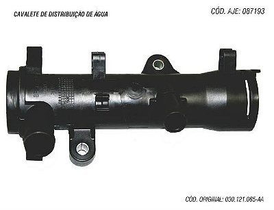 CAVALETE DISTR.D AGUA KOMBI FLEX 06