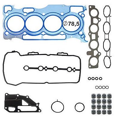 KIT RETIFICACAO METALICA VERSA MARCH KICKS 1.6 16V (C/ RETENTOR)