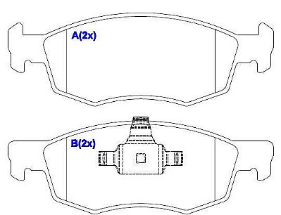 PASTILHA DIANT STRADA 20/...