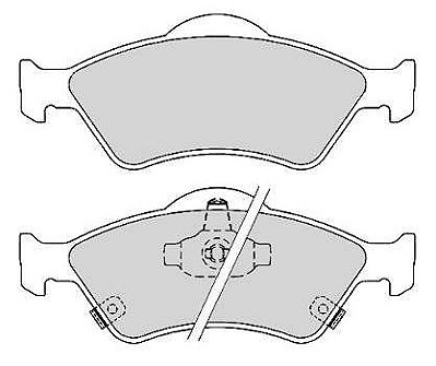 PASTILHA DIANT HONDA FIT 1.4 LX 03...