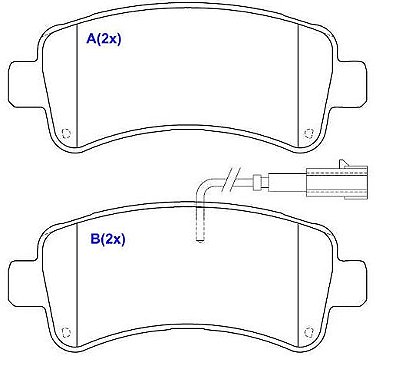 PASTILHA TRAS. NOVA DUCATO 2018...
