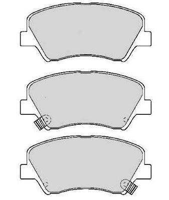 PASTILHA FREIO DIANT. HB20 1.6 16V 2012/...