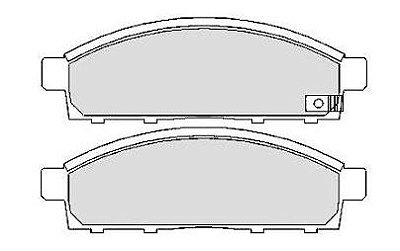 PASTILHA FREIO DIANT MITSUBISHI L200 08