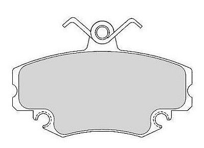 PASTILHA DIANT CLIO 1.0 99/... (SEM SENSOR)