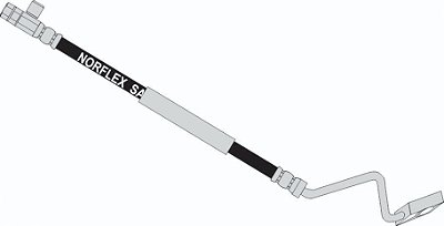FLEXIVEL DE FREIO DIANT. DIR. F250/F350 99/... S/ ABS