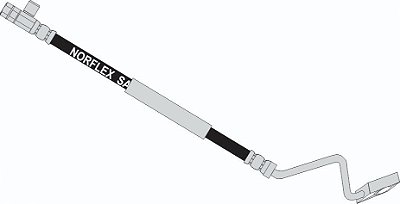 FLEXIVEL DE FREIO DIANT. ESQ. F250/F350 99/... S/ ABS