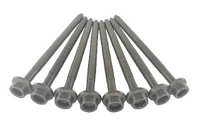 Jogo Parafuso Cabecote Vw  1.0 12V 3 Cil (8 Un)