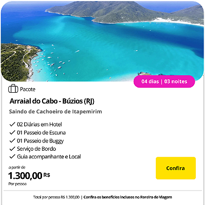 Búzios & Arraial do Cabo - RJ