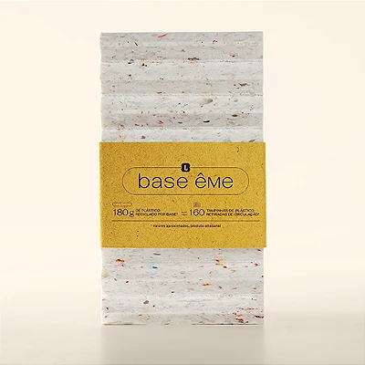 Base êMe – Saboneteira de Plástico Reciclado