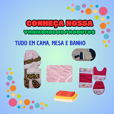 Cama, mesa e banho