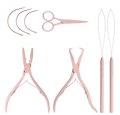 Kit mega hair Microlink e Nanolink