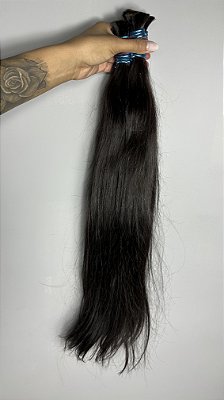 Cabelos Indiano c/ leves ondas 65/70