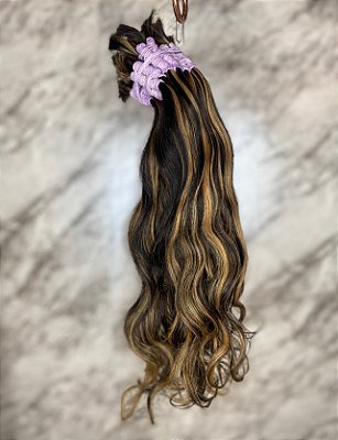 Morena iluminada Asiático 55/60cm - 100g