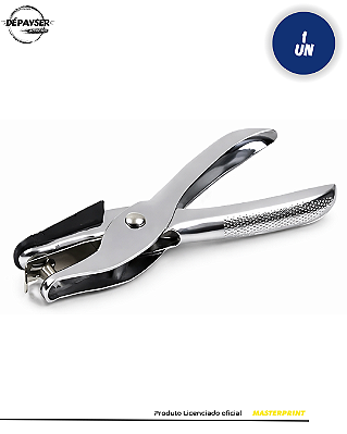 Perfurador Papel Tipo Alicate 1 Furo de 6mm até 6 Folhas - Masterprint