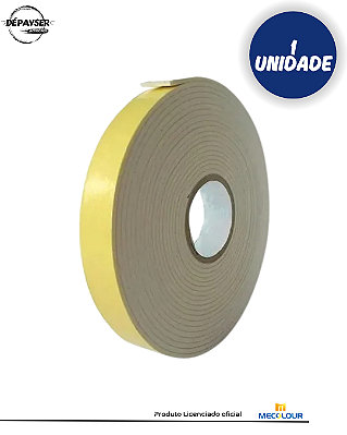 Fita Banana Dupla Face De Espuma 19mm X 5,5m Toke E Crie