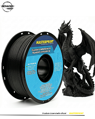 Filamento ABS Branco 1.75mm 1kg para Impressora 3D – Masterprint