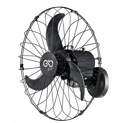 Ventilador de Parede Oscilante 60 cm V60P – Preto, 110V/220V Bivolt