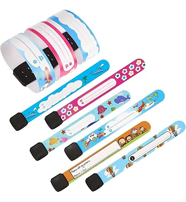 Pulseira De Identificação Infantil Impermeável