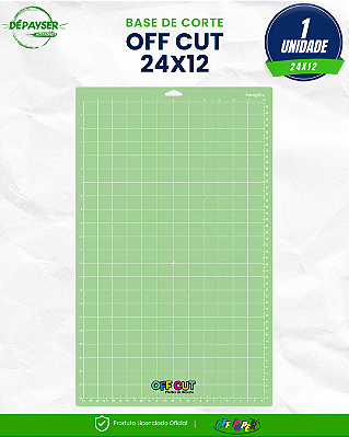 Base de Corte 12x24 Polegadas 30,5x61cm para Plotter Off Cut Off Paper