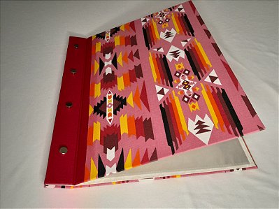 Pasta Catálogo Tribal Rosa