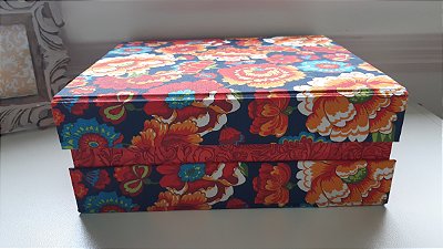 Caixa Floral G - Fecho com Imã