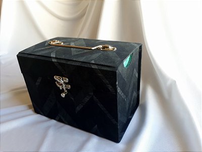 Maleta Porta Joias Cinza