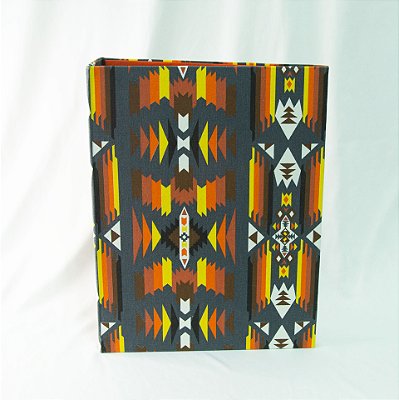 Fichário Tribal Cinza